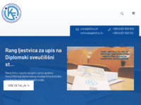 Frontpage screenshot for site: Kineziološki fakultet Osijek - Kifos.hr (https://www.kifos.hr/)