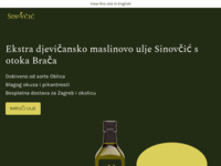 Frontpage screenshot for site: Maslinovo ulje | OPG Sinovčić | Otok Brač (https://www.opgsinovcic.hr/)