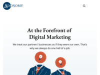 Frontpage screenshot for site: Adonomy - Agencija za Digitalni Marketing (https://www.adonomy.co)