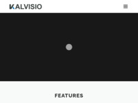 Frontpage screenshot for site: Kalvisio – 3D studio (http://kalvisio.hr)