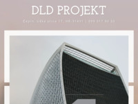 Frontpage screenshot for site: DLD Projekt - Projektantski ured, inženjerstvo i s njim povezano tehničko savjetovanje (https://dldprojekt.hr)