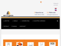 Frontpage screenshot for site: MV Logistic (https://mvlogistic.hr/)