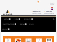Frontpage screenshot for site: MV Logistic (https://mvlogistic.hr/)