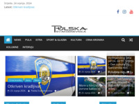 Frontpage screenshot for site: Pulska Svakodnevnica - Vijesti iz Pule i Istre (http://pulskasvakodnevnica.com/)