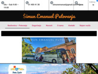 Frontpage screenshot for site: Šimun Emanuel Putovanja (http://simun-emanuel.hr)