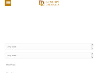 Slika naslovnice sjedišta: Luxury Dalmatia - Prodaja luksuznih nekretnina u Dalmaciji (https://luxurydalmatia.com/)