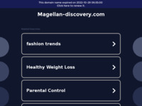 Frontpage screenshot for site: (https://magellan-discovery.com/)