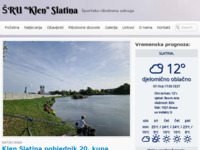 Frontpage screenshot for site: (https://sru-klen-slatina.hr)