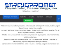 Frontpage screenshot for site: Strojopromet - Obojeni metali – Crna metalurgija – Nehrđajući Čelici (http://strojopromet.com)