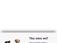 Frontpage screenshot for site: Salon za pse Nera - Naslovna stranica | Salon za šišanje i njegu pasa (https://www.salonzapsenera.hr)