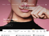 Frontpage screenshot for site: 50nijansi.hr - Sex shop s najboljim igračkama i brzom dostavom (https://www.50nijansi.hr)