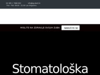 Frontpage screenshot for site: Stomatološka ordinacija Zg Dent (http://zg-dent.hr)