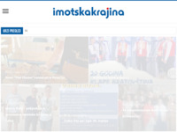 Frontpage screenshot for site: (http://www.imotska-krajina.hr)