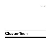 Frontpage screenshot for site: ClusterTech International (https://cti.hr/)