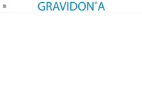 Frontpage screenshot for site: Gravidon A - Najkompletniji suplement u trudnoći (http://www.gravidon.hr/)