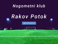 Frontpage screenshot for site: NK Rakov Potok – Nogometni klub Rakov Potok (http://nkrp.hr)