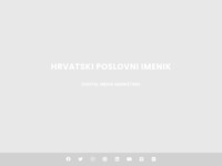 Frontpage screenshot for site: Hrvatski poslovni imenik (https://hrvatski-poslovni-imenik.com/)