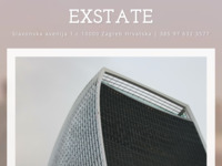 Slika naslovnice sjedišta: Exstate j.d.o.o. - Projektiranje, građenje te stručni nadzor (https://exstate.hr)