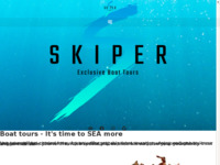 Frontpage screenshot for site: Skiper Brač - ekskluzivni izleti (http://skiper.com.hr)