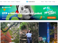 Frontpage screenshot for site: Studentski.hr - portal namijenjen studentima i mladima (http://studentski.hr)