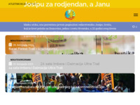 Frontpage screenshot for site: Atletski klub Plitvice (http://www.akplitvice.hr)