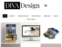 Frontpage screenshot for site: DIVA Design - grafički dizajn (https://www.diva-design.hr/)