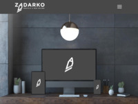 Frontpage screenshot for site: Zadarko – Grafički i web dizajn – Zadar (http://www.zadarko.hr)
