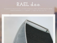 Frontpage screenshot for site: (http://www.rael.hr)