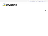 Frontpage screenshot for site: Servis Pavić - marine engine service (http://www.servis-pavic.hr)