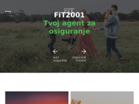 Frontpage screenshot for site: FiT2001 (http://fit2001.hr)
