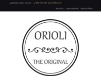 Frontpage screenshot for site: Orioli - Salon za krštenja i svečane prigode (https://www.orioli.hr)