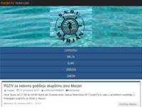 Frontpage screenshot for site: marjan.hr – PLOVI I LOVI (http://www.marjan.hr)
