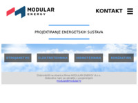 Frontpage screenshot for site: (http://modular.hr)