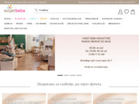 Frontpage screenshot for site: Svijet Beba - dizajnirano za roditelje, po mjeri djeteta! (https://www.svijet-beba.hr/)