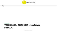 Slika naslovnice sjedišta: Najnovije Vijesti iz Tenisa: Analize, Zanimljivosti - Tennis.hr (https://www.tennis.hr/)