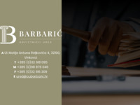 Slika naslovnice sjedišta: Odvjetnički ured Barbarić (http://www.oubarbaric.hr)