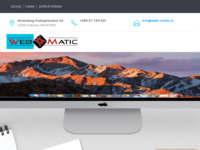 Frontpage screenshot for site: (https://web-matic.hr/)