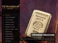 Frontpage screenshot for site: Tetragram Plemenit (http://tetragram.hr)