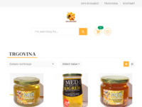 Frontpage screenshot for site: OPG ĐUDARIĆ – Proizvodnja i prodaja proizvoda od meda (https://opg-jakob-dudaric.hr)