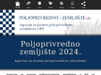 Slika naslovnice sjedišta: Poljoprivredno zemljište u Republici Hrvatskoj (http://poljoprivredno-zemljiste.hr)