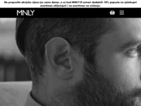 Frontpage screenshot for site: High-Tech Grooming za Muškarce - MNLY (https://www.mnly.hr/)