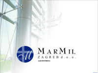 Frontpage screenshot for site: Marmil Zagreb d.o.o. (http://www.marmil.hr)