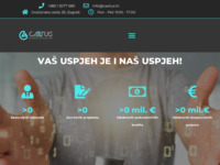 Frontpage screenshot for site: Caetus Business Consulting - vaš uspjeh je i naš uspjeh! (http://caetus.hr)