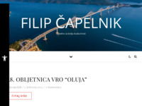 Frontpage screenshot for site: (http://filipcapelnik.from.hr)