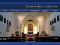 Frontpage screenshot for site: Samostan i crkva sv. Frane u Cresu (https://www.samostansvfrane-cres.hr)