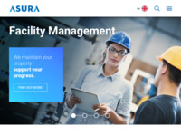 Frontpage screenshot for site: ASURA - Asura Grupa (https://www.asuragroup.eu/)