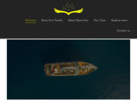 Frontpage screenshot for site: Jahta Rara Avis | Luksuzna Jedrilica (https://www.raraavis.com.hr/)