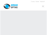 Frontpage screenshot for site: (https://www.omegaoptike.hr)