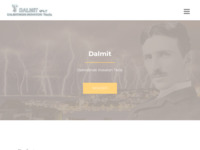Frontpage screenshot for site: Dalmit – Dalmatinski Inovatori Tesla (https://dalmit.hr/)