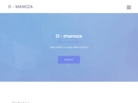 Frontpage screenshot for site: Početna - D-manoza (https://d-manoza.com/)